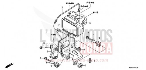 MODULATORE ABS VT750CSC di 2012
